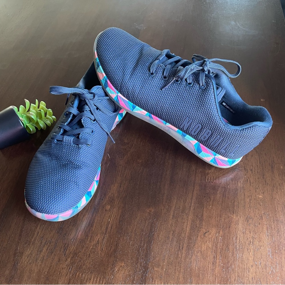 NoBull Project Navy Blue Prism Trainers Women’s 12 Men’s 10.5